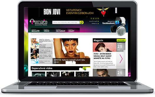 Bannerové pozice na t-music.cz