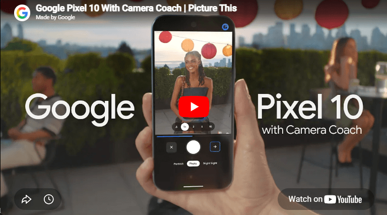 Google Pixel 10 - Fotokouč