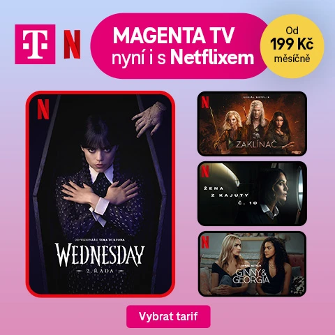 Náhled nabídky MAGENTA TV.