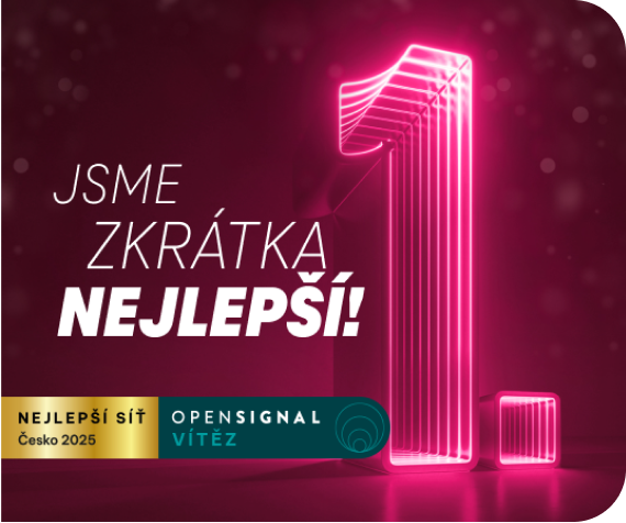 Máme nejlepší mobilní síť