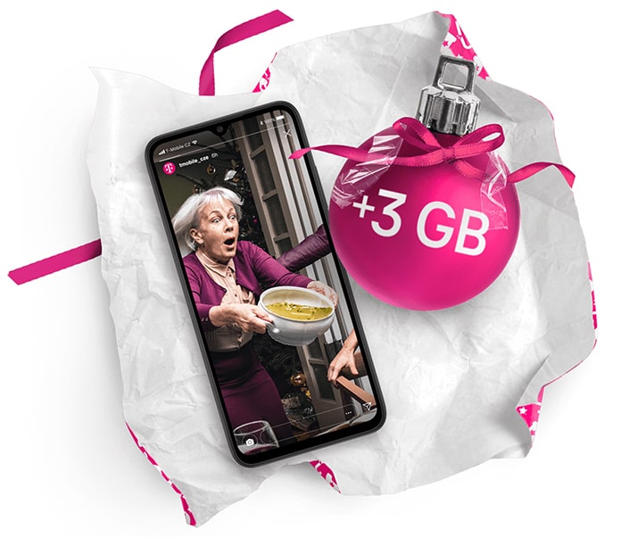 Nadělujeme až 3 GB ke všem tarifům