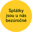 Splátky jsou u nás bezúročné