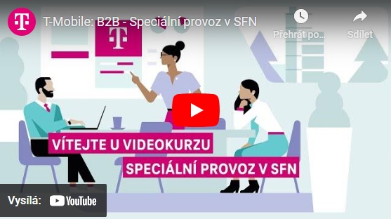 Videokurz speciální provoz v SFN